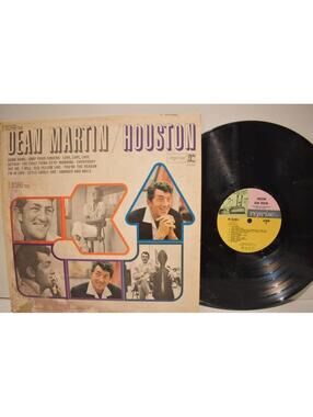 Vintage Vinyl Dean Martin Houston 1965 Stereo LP Reprise RS-6181